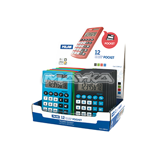 Calculadoras 8 Dig Pocket-Disp. 12 Und.-1-Industrias Mayka