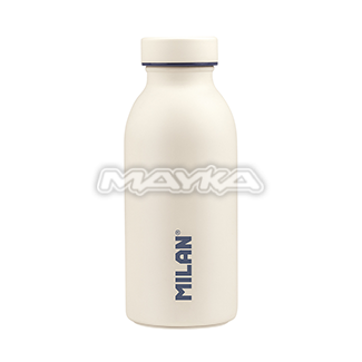 Botella Isoterm. Acero Inox. 354ml Beige Milán-Industrias Mayka